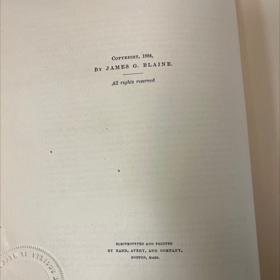 twenty years of congress: from lincoln to garfield. with a review of the events which led to the political revolution image 3