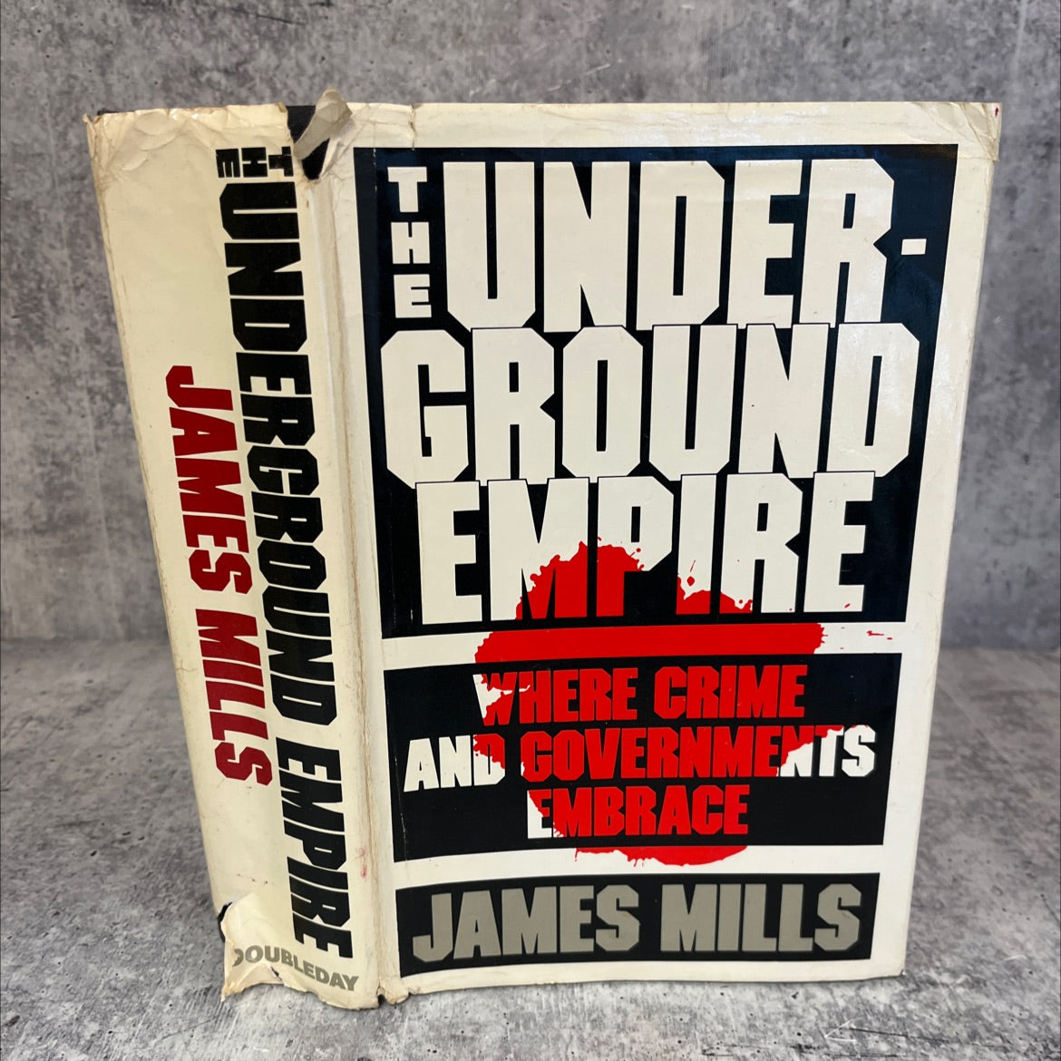 underground empire book, by James Mills, 1986 Hardcover image 1