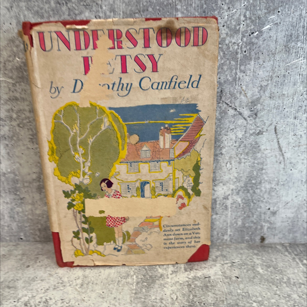 understood betsy book, by dorothy canfield, 1941 Hardcover, Antique image 1