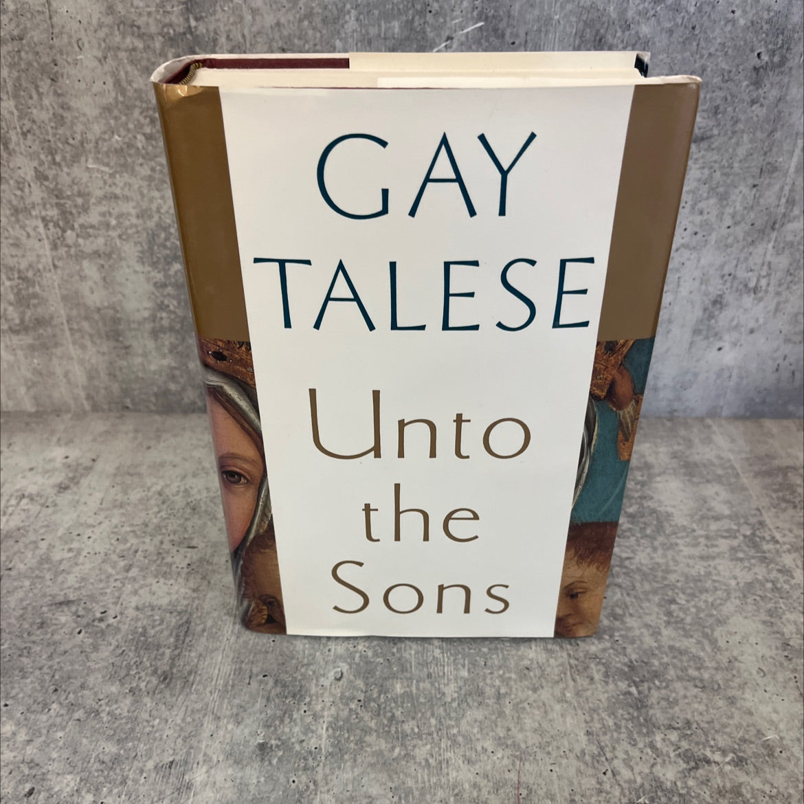 unto the sons book, by Gay Talese, 1992 Hardcover image 1