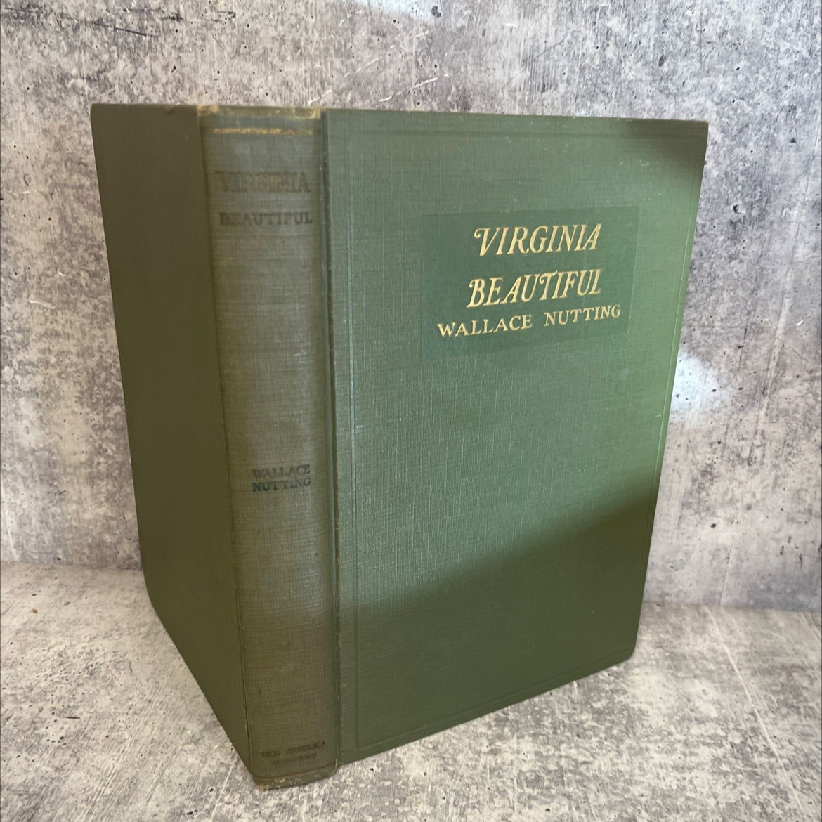 virginia beautiful book, by wallace nutting, 1930 Hardcover, Vintage image 1