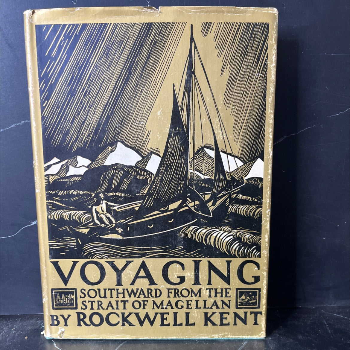 voyaging southward from the strait of magellan book, by rockwell kent, 1968 Hardcover, Vintage image 1