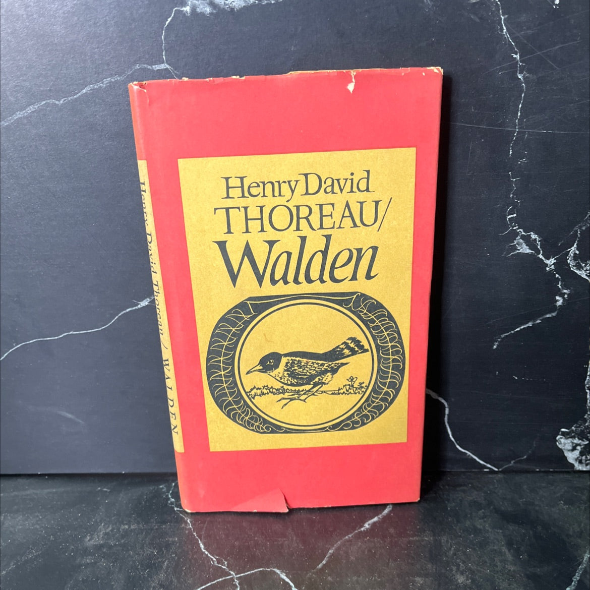 walden book, by henry david thoreau, 1966 Hardcover, Vintage image 1