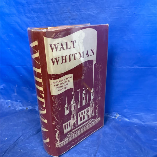 walt whitman complete poetry & selected prose and letters book, by walt whitman, 1964 Hardcover image 1