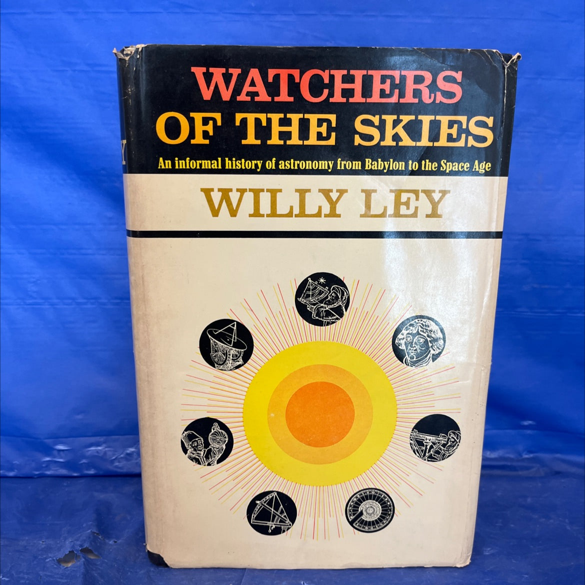 watchers of the skies book, by willy ley, 1966 Hardcover image 1