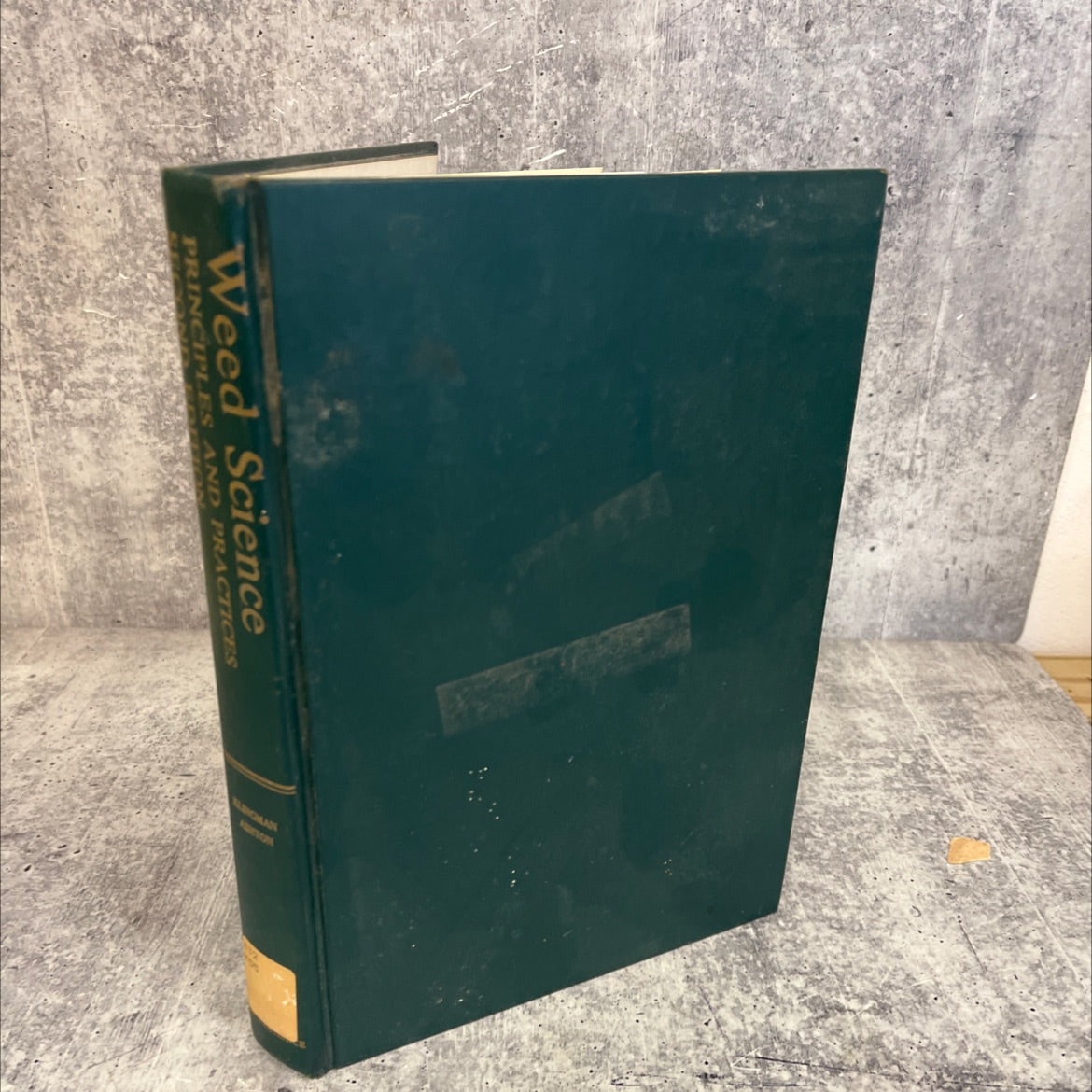 weed science: principles and practices second edition book, by glenn c. klingman, floyd m. ashton, 1982 Hardcover, image 1