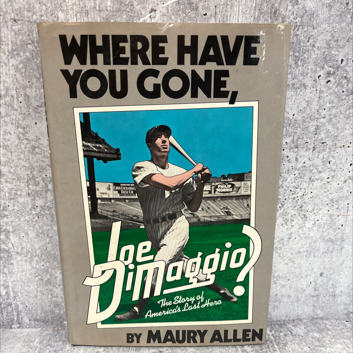 where have you gone, joe dimaggio? book, by maury allen, 1975 Hardcover, First Edition image 1