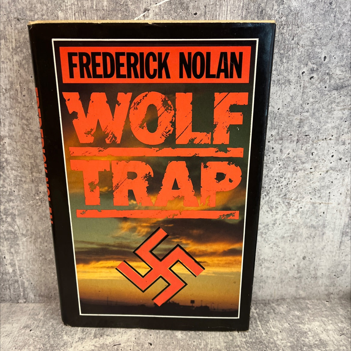 wolf trap book, by Frederick Nolan, 1983 Hardcover, First Edition, Vintage image 1