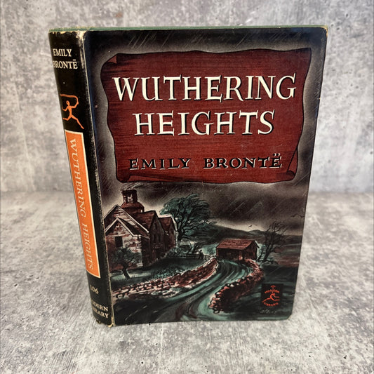 wuthering heights book, by emily brontë, 1950 Hardcover, Vintage image 1