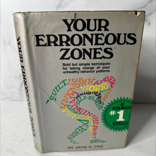 your erroneous zones book, by wayne w. dyer, 1976 Hardcover, Vintage image 1