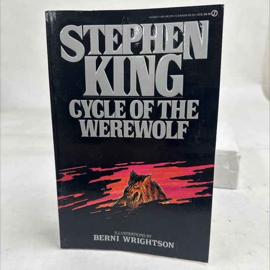 Cycle of the werewolf by Stephen King paperback illustrations -  books