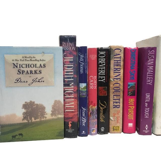 BRAND NEW outlet MINT CONDITION ADULT ROMANCE/FICTION BOOKS