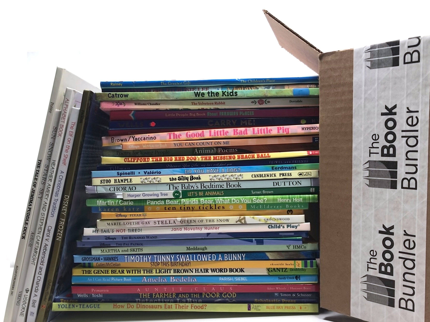 stack of kids books